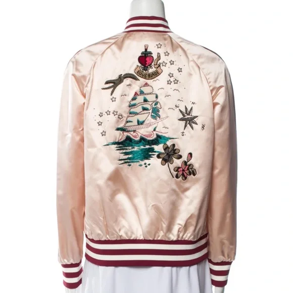 NWT Valentino Silk Bomber size 42